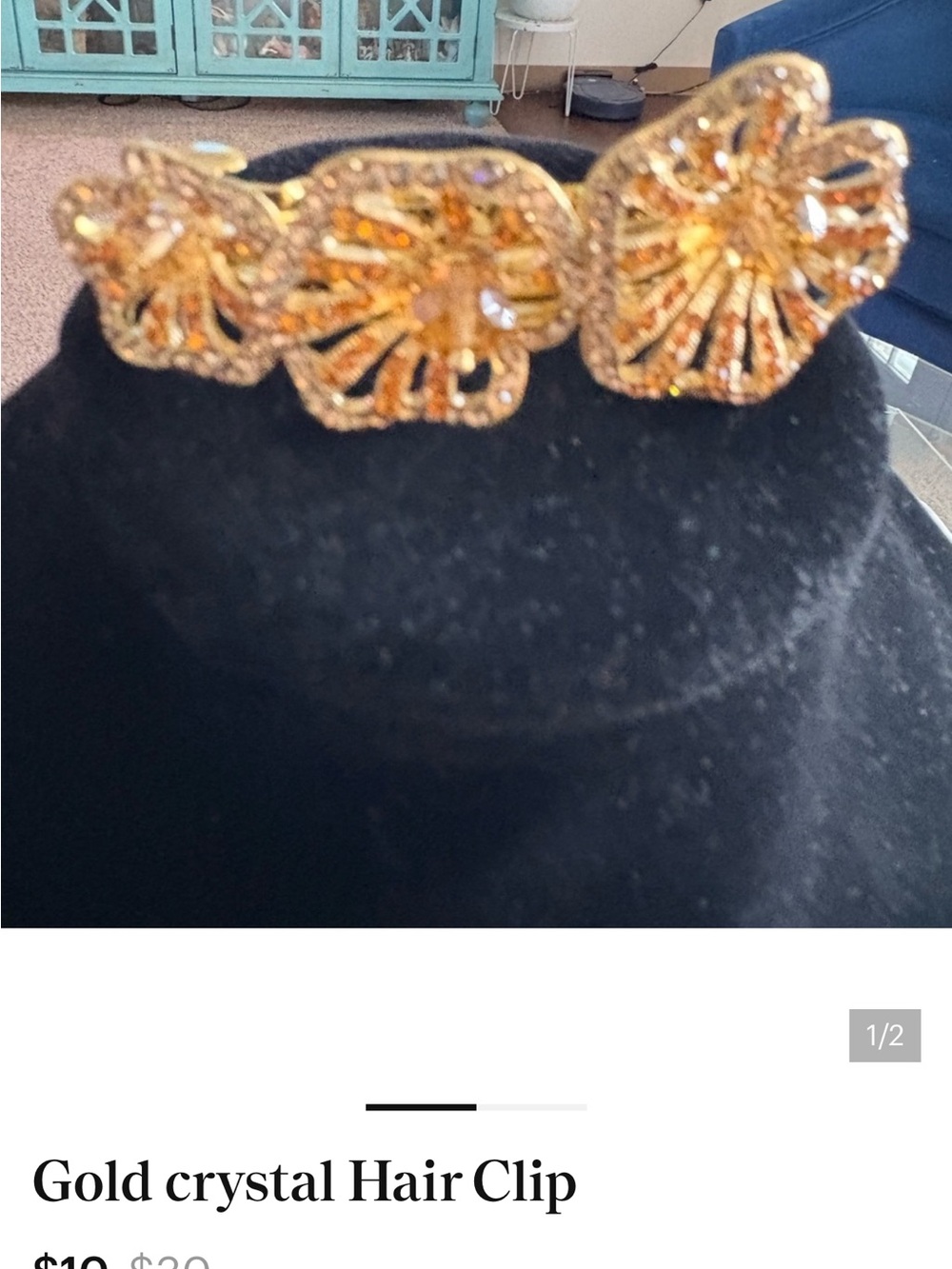 Bundle Rhinestone Hair Clips - Picture 4 of 5